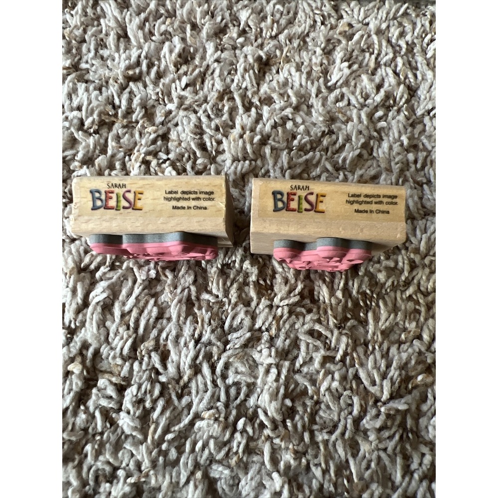 3 Sue Zipkin Rubber Stamp Collection Alphabet 26 Sassy Sayings Sarah Beise NEW - Picture 6 of 13